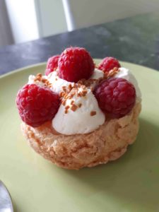 Mes Choux Vanille Framboises Chantilly