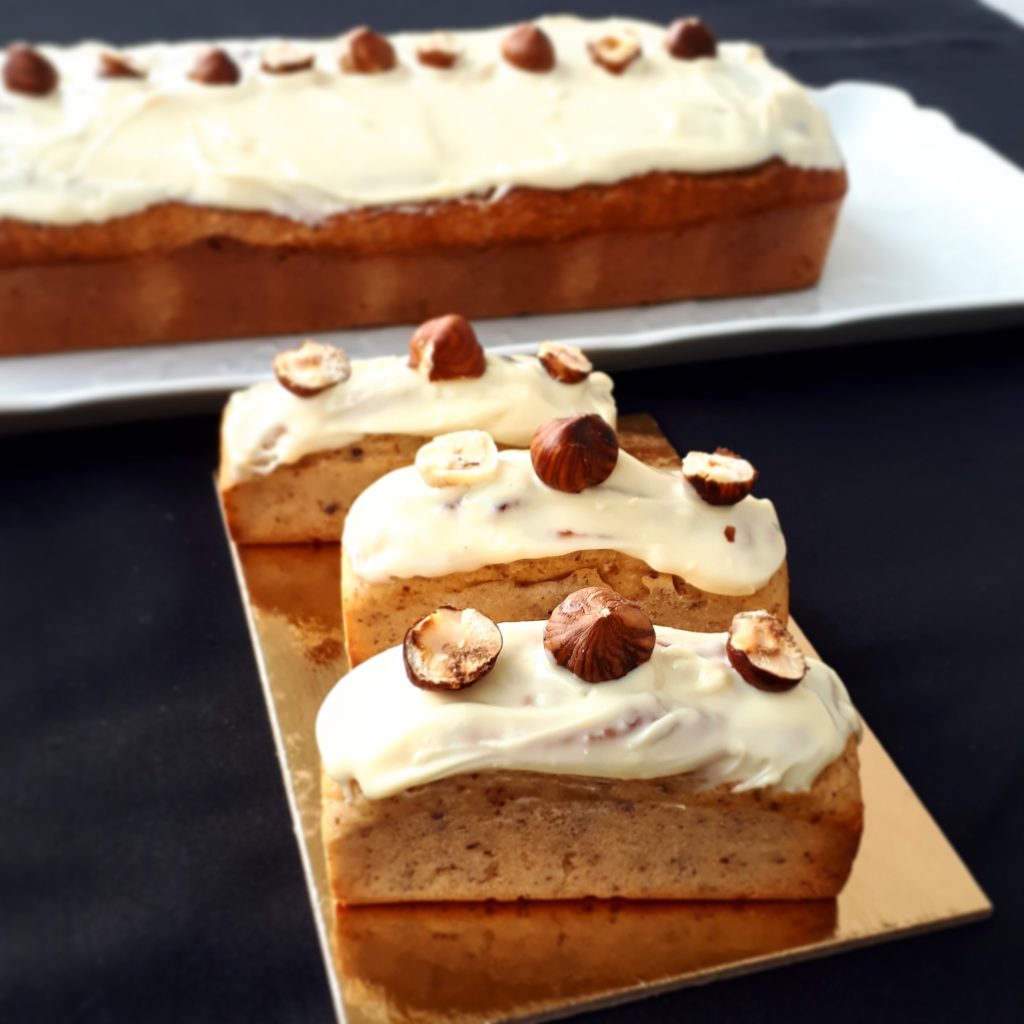Recette cake citron noisettes healthy Saveurs de Sandrine