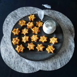 Cookies étoilés chorizo parmesan