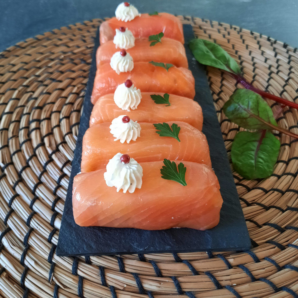 Recette miniterrines de truite fumée Saveurs de Sandrine
