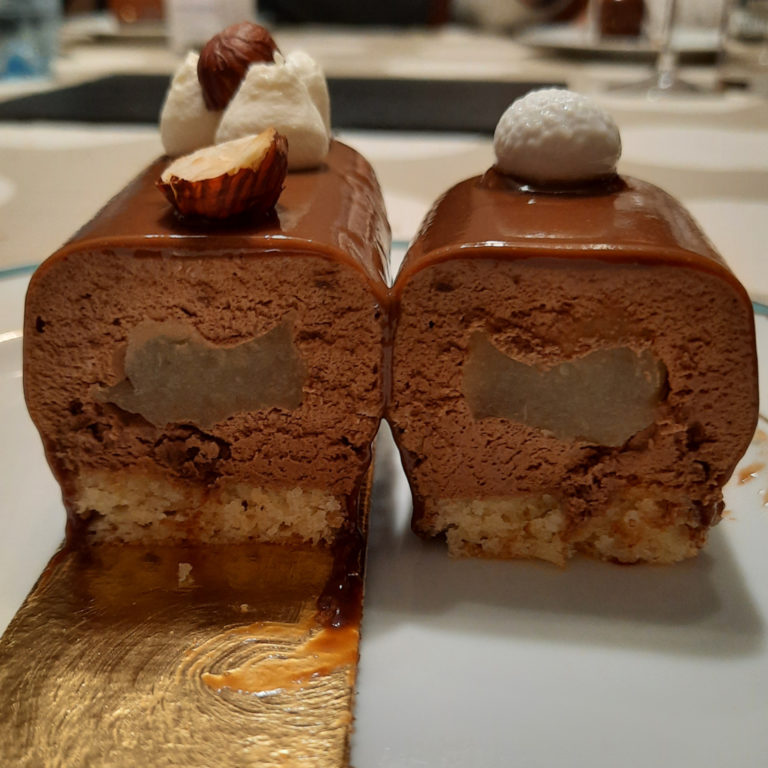 Recette Eclairs Entremets Chocolat Poire Saveurs De Sandrine