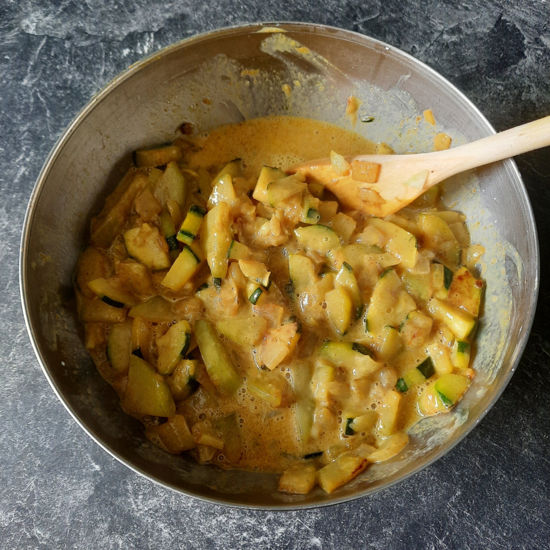 Terrine Courgettes Curry