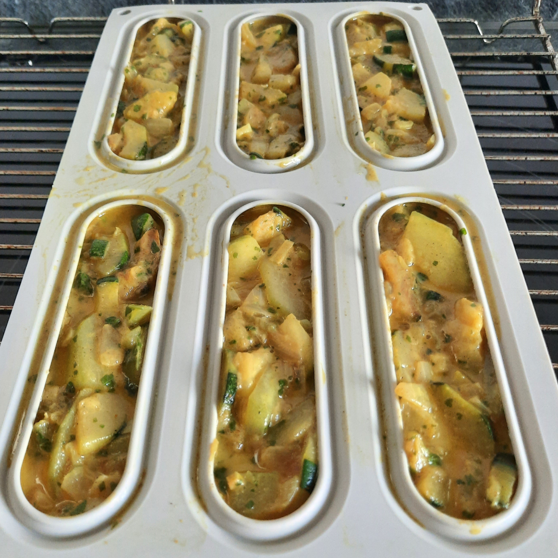 Terrine Courgettes Curry