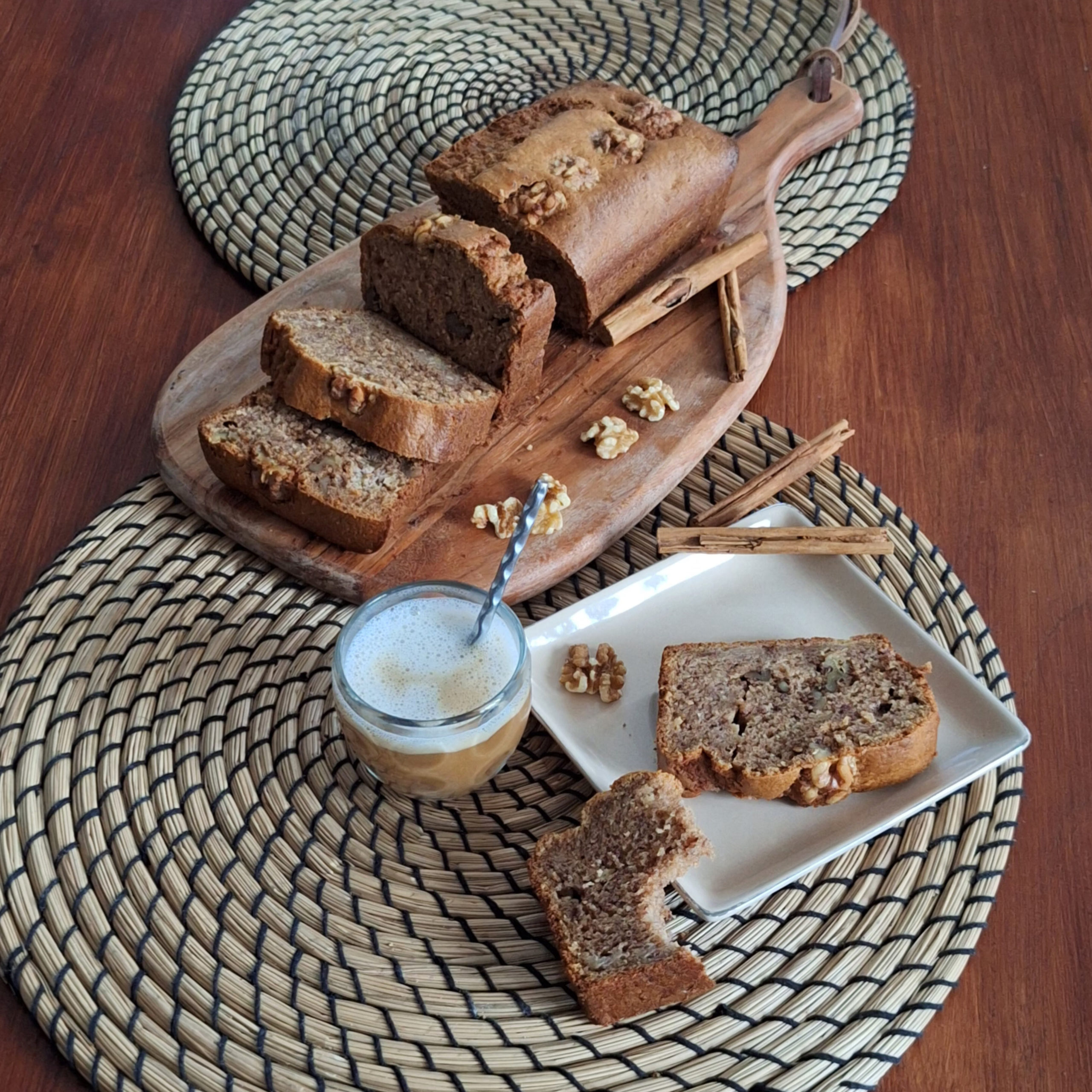 Banana bread sans gluten
