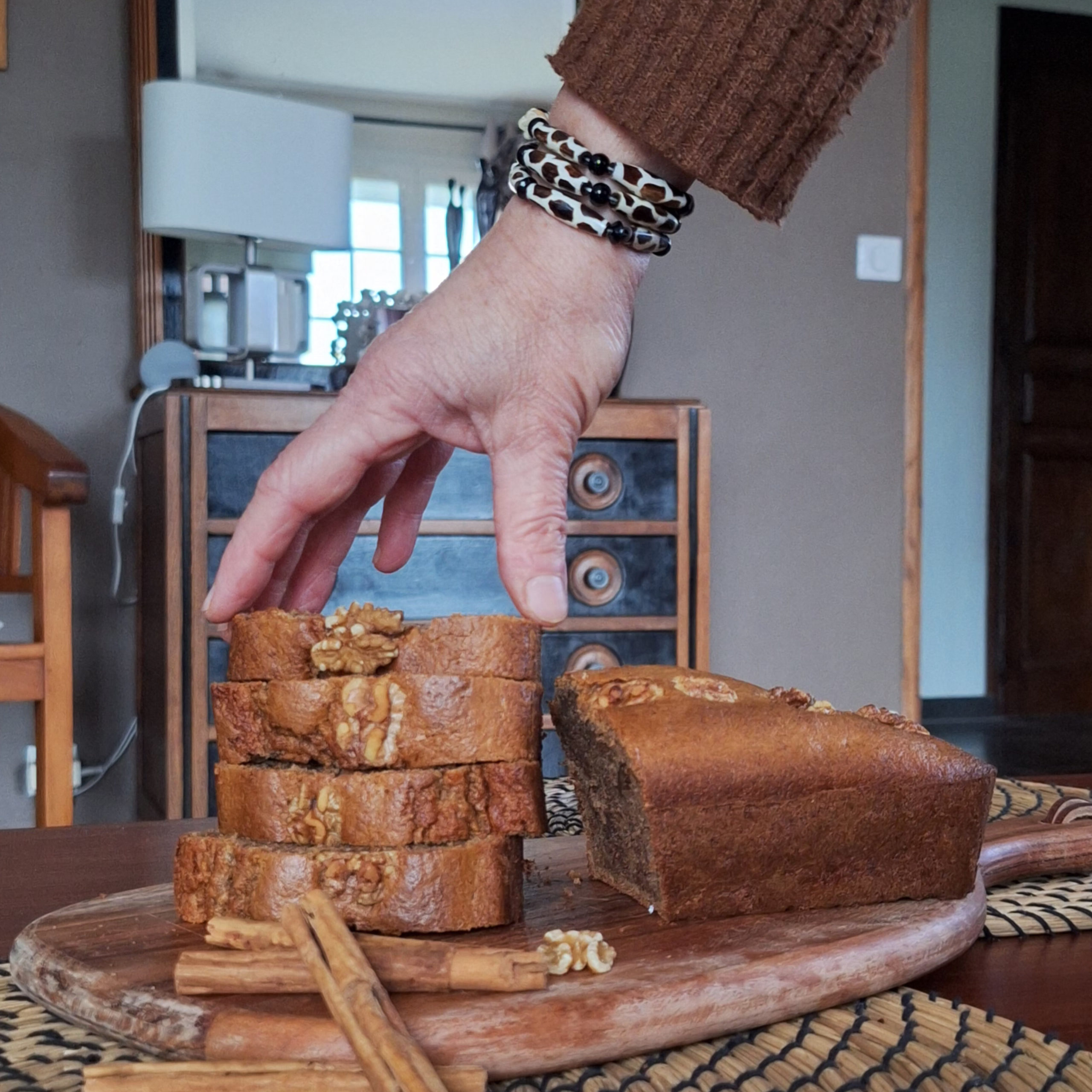 Banana bread sans gluten